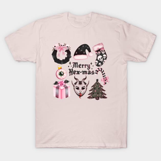 Merry Hex-Mas T-Shirt by chiaraLBart